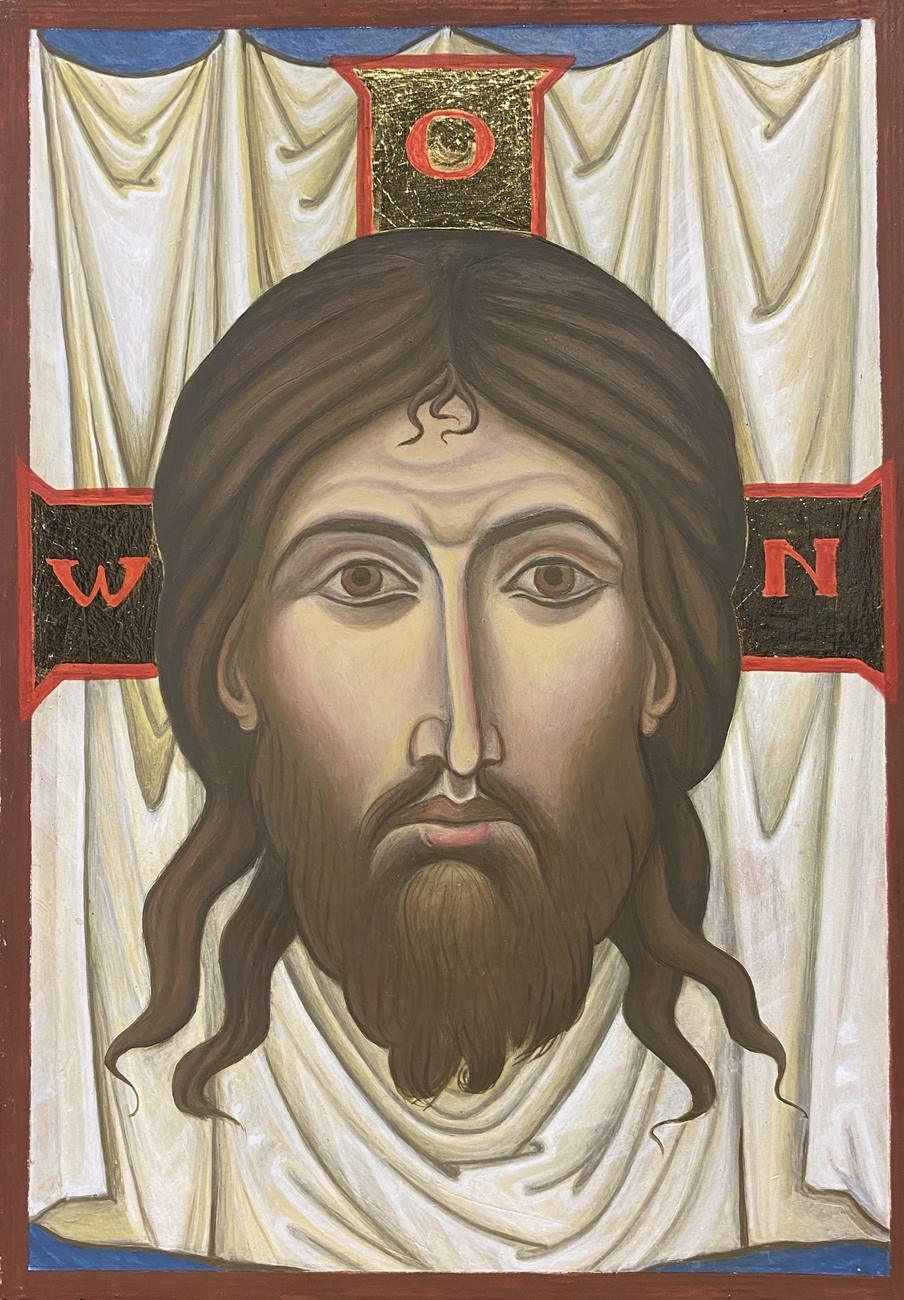 Icona del Mandylion, il Volto Santo, opera del 2023